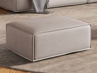 歌迪 极简风格 豆腐块沙发 健康环保科技布 柔韧耐磨防水防污 高弹舒适支撑 经典方正饱满造型 灰色 脚踏