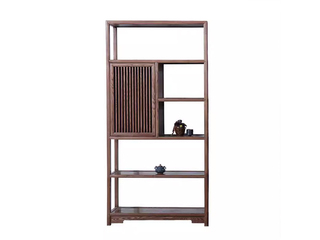  宋式写意 天然白蜡木 博古架（左）