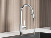 【包邮】帝王洁具 现代简约风格 两功能抽拉厨房龙头 面盆龙头