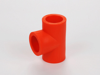 PP-R彩色水管 正三通 规格20 数量360个/箱 橙色