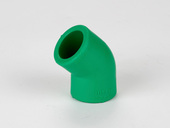 ANRRO 英伦爱喏PP-R彩色水管 45°弯头 规格20 数量480个/箱 绿色