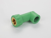 ANRRO 英伦爱喏PP-R彩色水管 加长内螺纹弯头 规格20*1/2 数量144个/箱 绿色