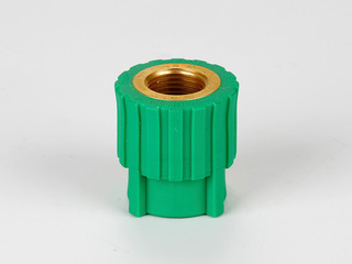 PP-R彩色水管 内螺纹直接 规格25*1/2 数量288个/箱 绿色