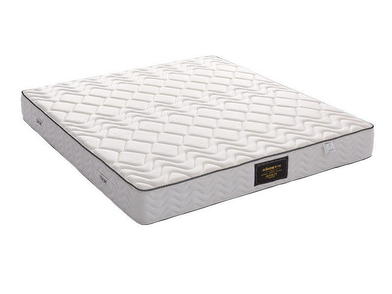 斯可馨 环保乳胶床垫 独立袋装弹簧 正反两用席梦思25cm床垫 1.8*2.