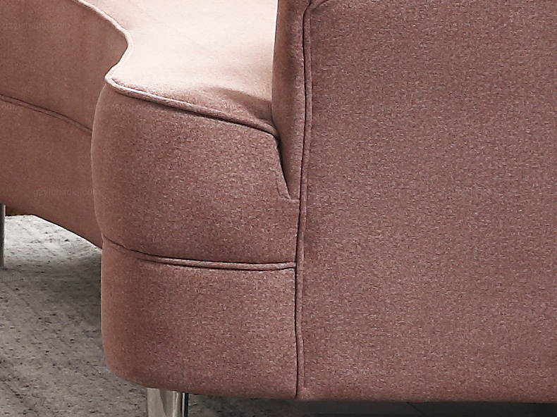 卡伦斯特 轻奢风格 高档棉麻布 高回弹海绵 组合沙发(2 3)(抱枕随机